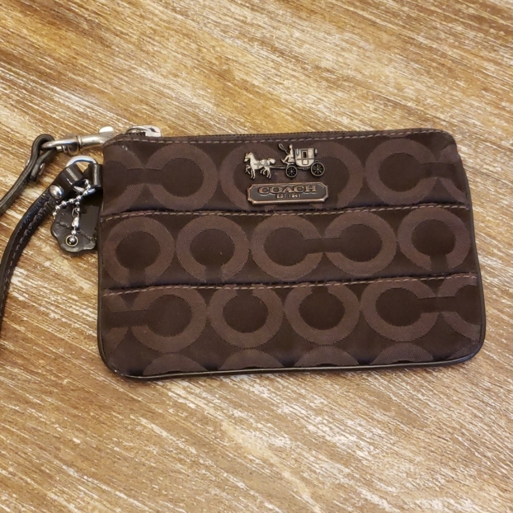Coach wristlet